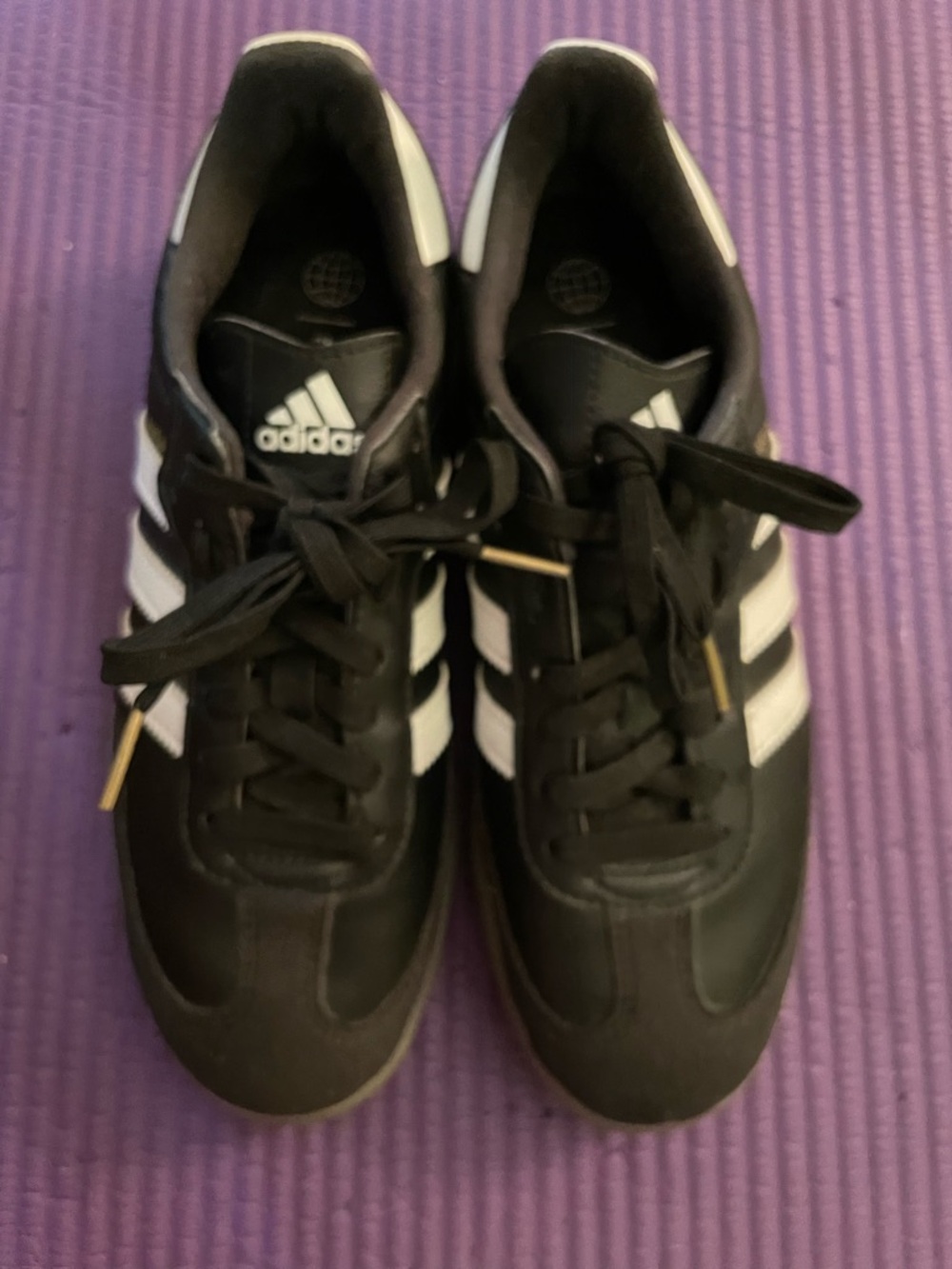 adidas velosamba cycling shoes black & white sneakers